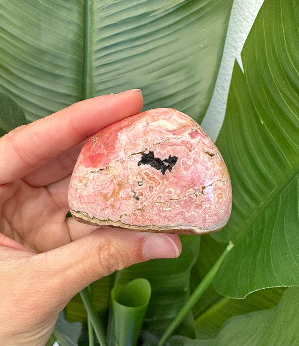 Rhodochrosite freeform crystal