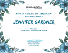 Jennifer Gardner Yoga Teacher Vinyasa Hatha Yoga Nidra Certification